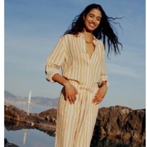 Reformation 100% linen top